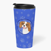 Load image into Gallery viewer, Cavalier King Charles Spaniel Blenheim #2  Stainless Steel 16 oz  Tumbler