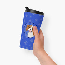 Load image into Gallery viewer, Cavalier King Charles Spaniel Blenheim #2  Stainless Steel 16 oz  Tumbler