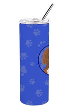 Load image into Gallery viewer, Cavalier King Charles Spaniel Ruby  Stainless Steel 20 oz Skinny Tumbler