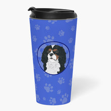 Load image into Gallery viewer, Cavalier King Charles Spaniel Tricolor #1  Stainless Steel 16 oz  Tumbler