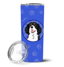Load image into Gallery viewer, Cavalier King Charles Spaniel Tricolor #2  Stainless Steel 20 oz Skinny Tumbler