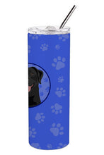 Load image into Gallery viewer, Labrador Retriever Black #1  Stainless Steel 20 oz Skinny Tumbler