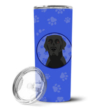 Load image into Gallery viewer, Labrador Retriever Black #2  Stainless Steel 20 oz Skinny Tumbler