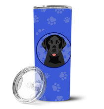 Load image into Gallery viewer, Labrador Retriever Black #3  Stainless Steel 20 oz Skinny Tumbler