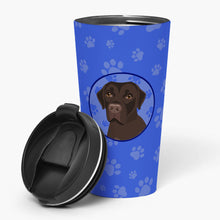 Load image into Gallery viewer, Labrador Retriever Chocolate #1  Stainless Steel 16 oz  Tumbler
