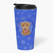 Load image into Gallery viewer, Labrador Retriever Red  Stainless Steel 16 oz  Tumbler