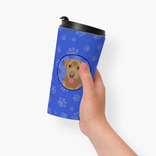 Load image into Gallery viewer, Labrador Retriever Red  Stainless Steel 16 oz  Tumbler