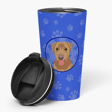 Load image into Gallery viewer, Labrador Retriever Red  Stainless Steel 16 oz  Tumbler