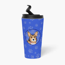 Load image into Gallery viewer, Pembroke Welsh Corgi Sable and White  Stainless Steel 16 oz  Tumbler