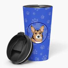 Load image into Gallery viewer, Pembroke Welsh Corgi Sable and White  Stainless Steel 16 oz  Tumbler