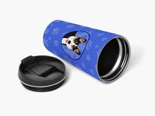 Load image into Gallery viewer, Pembroke Welsh Corgi Tricolor Black-Headed #2  Stainless Steel 16 oz  Tumbler