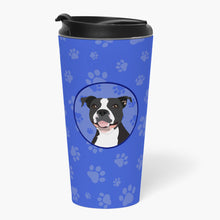 Load image into Gallery viewer, Pit Bull Black #3  Stainless Steel 16 oz  Tumbler