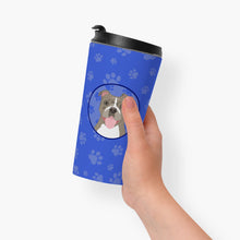 Load image into Gallery viewer, Pit Bull Blue #2  Stainless Steel 16 oz  Tumbler