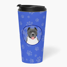 Load image into Gallery viewer, Pit Bull Blue #7  Stainless Steel 16 oz  Tumbler