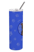 Load image into Gallery viewer, Pit Bull Brindle #2  Stainless Steel 20 oz Skinny Tumbler