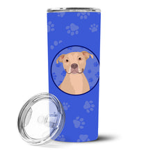Load image into Gallery viewer, Pit Bull Fawn #1  Stainless Steel 20 oz Skinny Tumbler
