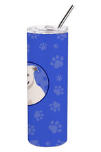 Load image into Gallery viewer, Pit Bull Puppy  Stainless Steel 20 oz Skinny Tumbler