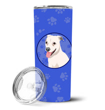 Load image into Gallery viewer, Pit Bull Puppy  Stainless Steel 20 oz Skinny Tumbler