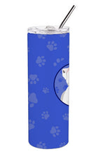 Load image into Gallery viewer, Pit Bull White #1  Stainless Steel 20 oz Skinny Tumbler