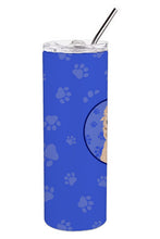 Load image into Gallery viewer, Poodle Standard Cafe Au Lait  Stainless Steel 20 oz Skinny Tumbler