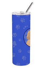 Load image into Gallery viewer, Poodle Toy Apricot #1  Stainless Steel 20 oz Skinny Tumbler
