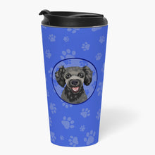 Load image into Gallery viewer, Poodle Toy Grey  Stainless Steel 16 oz  Tumbler
