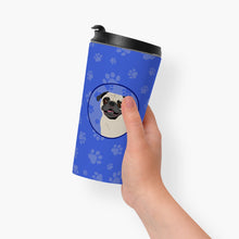 Load image into Gallery viewer, Pug Fawn #2  Stainless Steel 16 oz  Tumbler