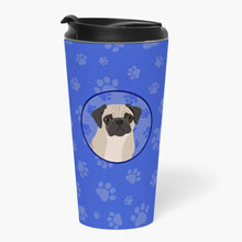 Load image into Gallery viewer, Pug Fawn #3  Stainless Steel 16 oz  Tumbler