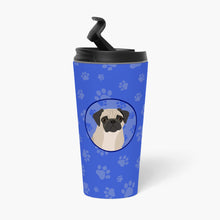 Load image into Gallery viewer, Pug Fawn #3  Stainless Steel 16 oz  Tumbler