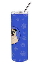 Load image into Gallery viewer, Pug Fawn #5  Stainless Steel 20 oz Skinny Tumbler