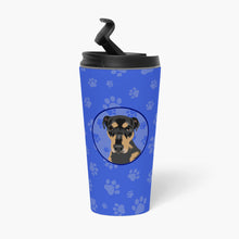 Load image into Gallery viewer, Rottweiler Black and Tan #2  Stainless Steel 16 oz  Tumbler