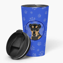 Load image into Gallery viewer, Rottweiler Black and Tan #2  Stainless Steel 16 oz  Tumbler
