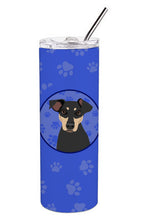 Load image into Gallery viewer, Rottweiler Black and Tan #3  Stainless Steel 20 oz Skinny Tumbler