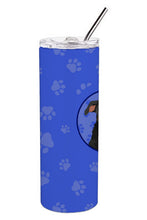 Load image into Gallery viewer, Rottweiler Black and Tan #5  Stainless Steel 20 oz Skinny Tumbler