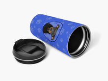 Load image into Gallery viewer, Rottweiler Black and Tan #5  Stainless Steel 16 oz  Tumbler