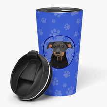 Load image into Gallery viewer, Rottweiler Black and Tan #5  Stainless Steel 16 oz  Tumbler