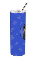 Load image into Gallery viewer, Rottweiler Black and Tan #7  Stainless Steel 20 oz Skinny Tumbler