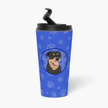 Load image into Gallery viewer, Rottweiler Black and Tan #7  Stainless Steel 16 oz  Tumbler