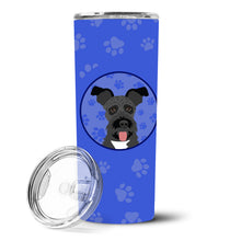 Load image into Gallery viewer, Schnauzer Black #3  Stainless Steel 20 oz Skinny Tumbler