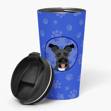 Load image into Gallery viewer, Schnauzer Black #3  Stainless Steel 16 oz  Tumbler