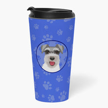 Load image into Gallery viewer, Schnauzer Salt and Pepper #3  Stainless Steel 16 oz  Tumbler