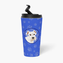 Load image into Gallery viewer, Schnauzer White #1  Stainless Steel 16 oz  Tumbler