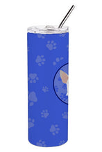 Load image into Gallery viewer, Schnauzer White #2  Stainless Steel 20 oz Skinny Tumbler