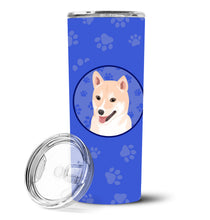 Load image into Gallery viewer, Shiba Inu Cream #2  Stainless Steel 20 oz Skinny Tumbler