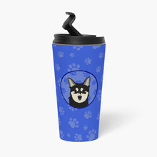 Load image into Gallery viewer, Shiba Inu Husky Mix  Stainless Steel 16 oz  Tumbler