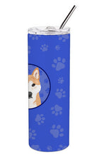 Load image into Gallery viewer, Shiba Inu Red #1  Stainless Steel 20 oz Skinny Tumbler
