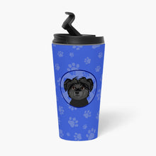 Load image into Gallery viewer, Shih-Tzu Black  Stainless Steel 16 oz  Tumbler