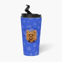 Load image into Gallery viewer, Yorkie Black and Gold #1  Stainless Steel 16 oz  Tumbler