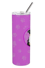 Load image into Gallery viewer, Australian Shepherd Blue Merle #1 Stainless Steel 20 oz Skinny Tumbler