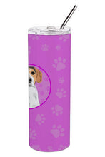Load image into Gallery viewer, Beagle Tricolor #2 Stainless Steel 20 oz Skinny Tumbler